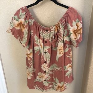 Urban Outfitters Urban Renewal Hawaiian Shirt